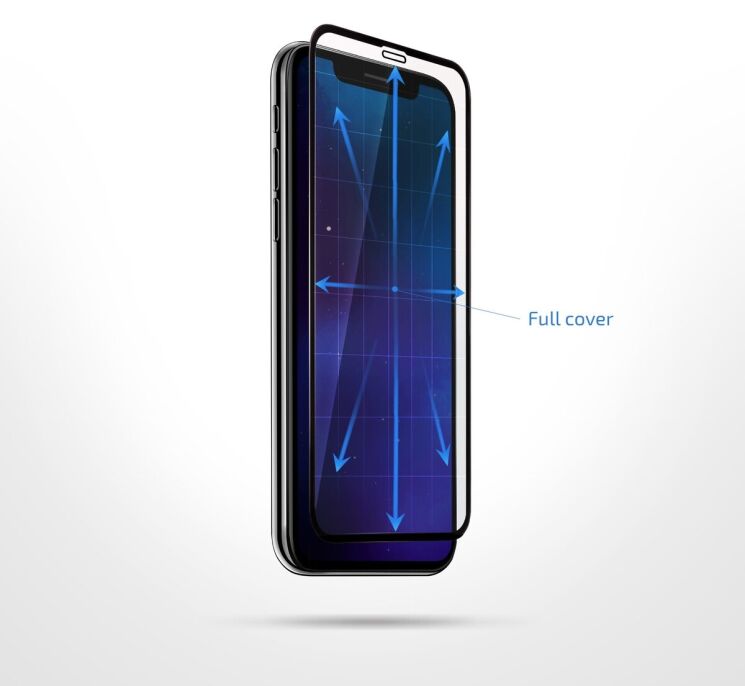Защитное стекло 2E Basic 3D Edge Glue для Samsung Galaxy S20 Plus (G985) - Black: фото 2 из 7