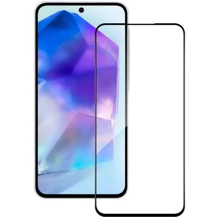 Захисне скло ACCLAB Full Glue для Samsung Galaxy A57 (A576) - Black: фото 2 з 7
