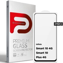 Защитное стекло ArmorStandart Pro 5D для Infinix Smart 10 / 10 Plus - Black: фото 1 из 7