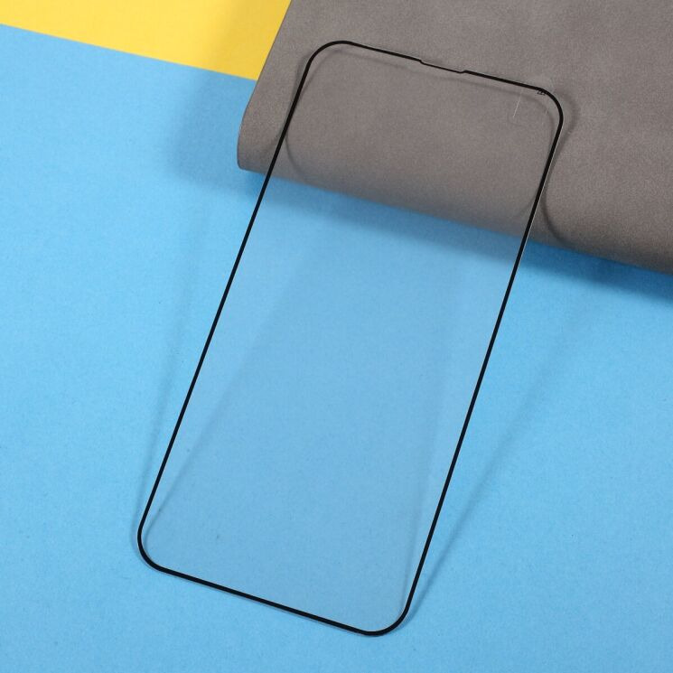 Защитное стекло Deexe Full Glue Coverage для Apple iPhone 17 Pro - Black: фото 3 из 7
