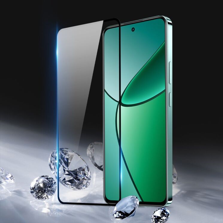Захисне скло DUX DUCIS Full Glue для Realme 12 / 12 Plus - Black: фото 4 з 9