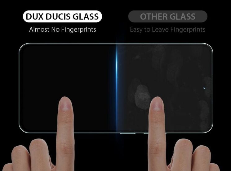 Захисне скло DUX DUCIS Full Glue для Realme 12 / 12 Plus - Black: фото 7 з 9