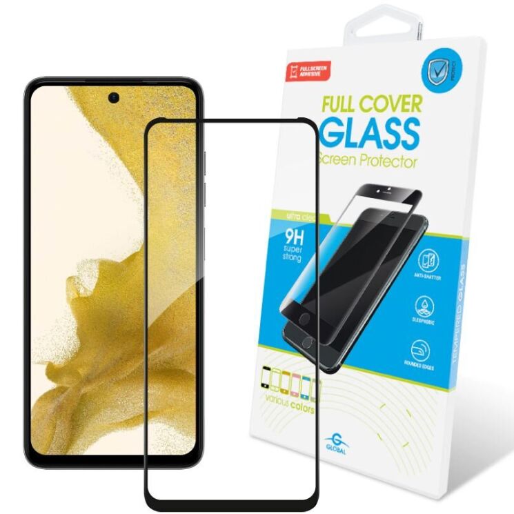 Захисне скло Global Full Glue для TECNO Spark 20C - Black: фото 1 з 4