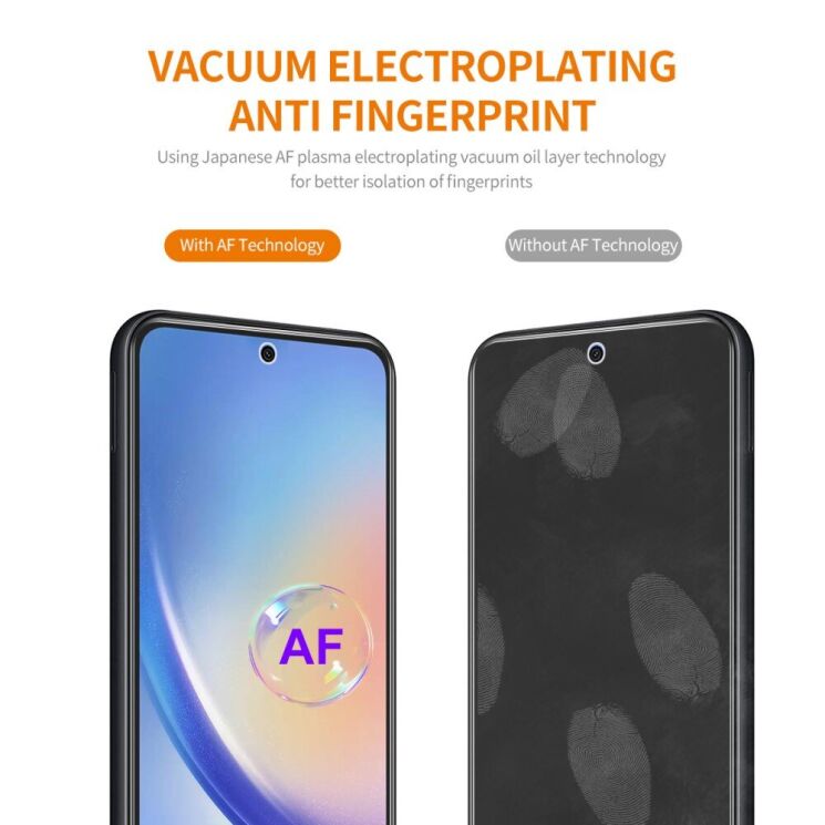 Захисне скло HAT PRINCE 0.26mm для Samsung Galaxy A35 (A356) - Transparent: фото 4 з 8