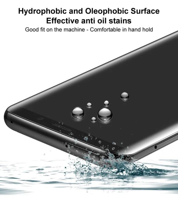 Защитное стекло IMAK 3D Curved Full Covering для Xiaomi Redmi Note 14 Pro 5G / Note 14 Pro Plus / Poco X7: фото 8 из 10
