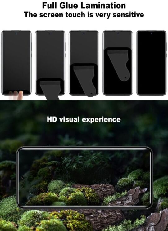 Защитное стекло IMAK 3D Curved Glass with Positioning Framework для Xiaomi 15 Ultra - Black: фото 7 из 8