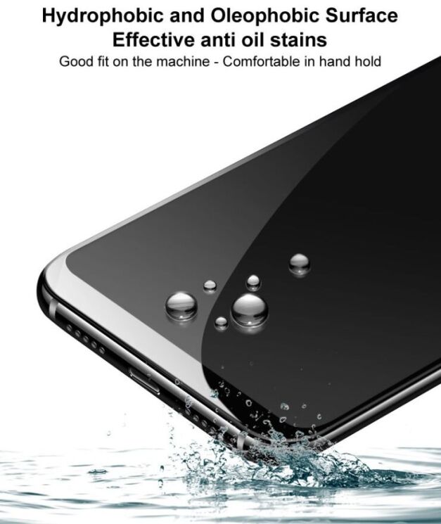 Защитное стекло IMAK 5D Pro+ Full Glue для Apple iPhone 16 Pro Max - Black: фото 7 из 9