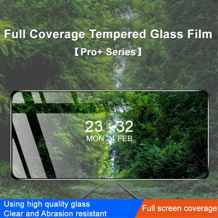 Защитное стекло IMAK 5D Pro+ Full Glue для Honor X8a - Black: фото 3 из 7