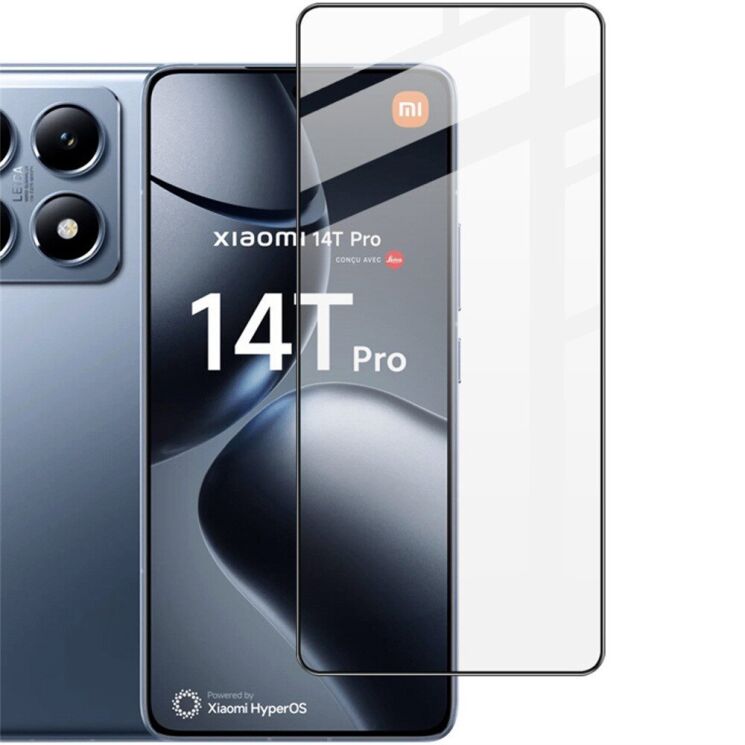 Захисне скло IMAK 5D Pro+ Full Glue для Xiaomi 14T / 14T Pro - Black: фото 1 з 8