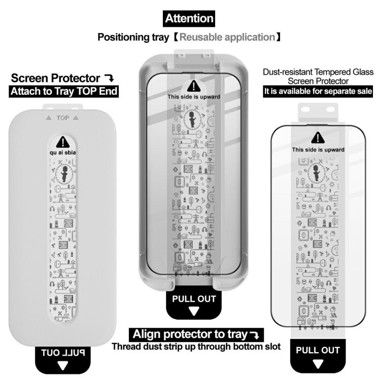 Захисне скло IMAK Easy Install Full GLue для iPhone 17 - Black: фото 10 з 12