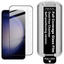 Защитное стекло IMAK Easy Install Full Glue для Samsung Galaxy S24 (S921) / Galaxy S25 (S931) - Black: фото 1 из 9