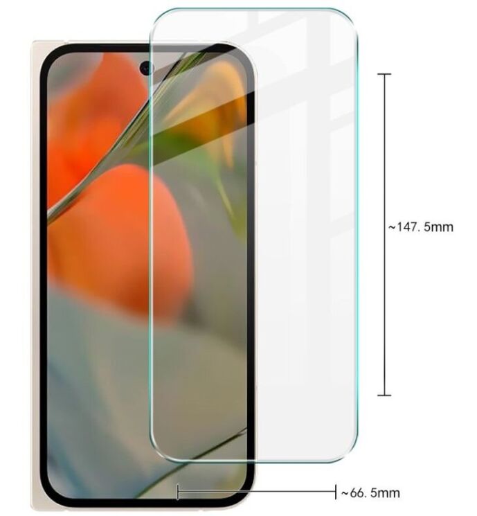 Защитное стекло IMAK H Screen Guard для Google Pixel 9 Pro Fold: фото 7 из 9