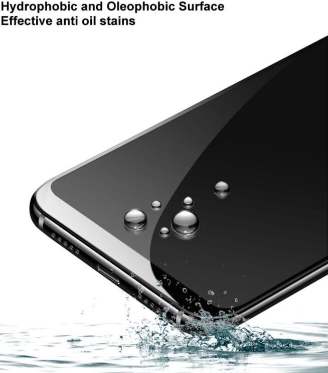 Защитное стекло IMAK Privacy 9H Protect для Samsung Galaxy S22 (S901) / S23 (S911) - Black: фото 11 из 13