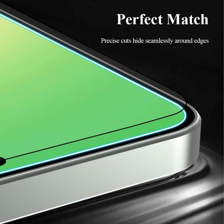 Защитное стекло LEREACH Tempered Glass Full Screen Protector для Samsung Galaxy A57 (A576) - Black (409913B) Защитное стекло LEREACH Tempered Glass Full Screen Protector для Samsung Galaxy A57 (A576) - Black: фото 8 из 11