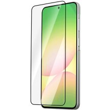 Защитное стекло LEREACH Tempered Glass Full Screen Protector для Samsung Galaxy A57 (A576) - Black: фото 1 из 11