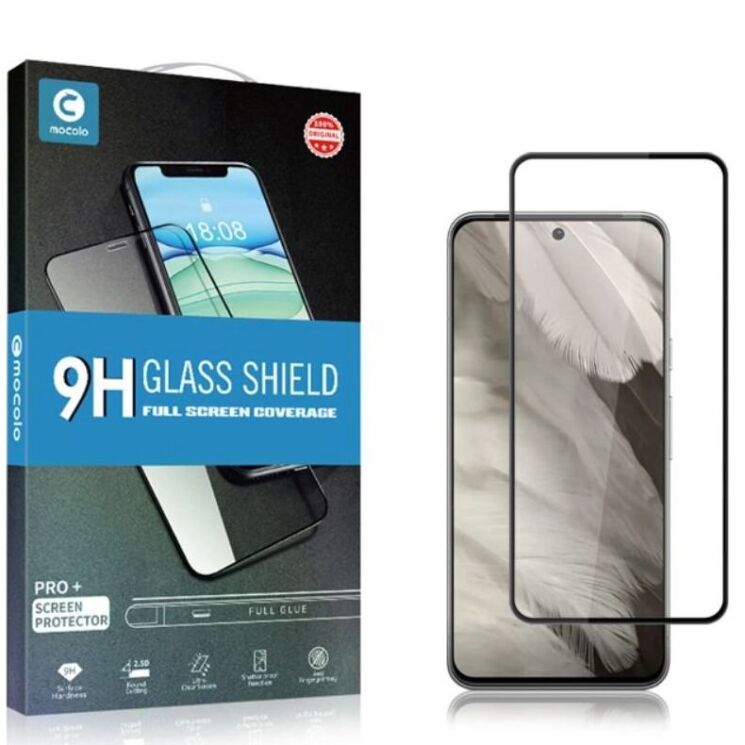 Защитное стекло MOCOLO Full Glue Cover для Google Pixel 8 - Black: фото 10 из 10
