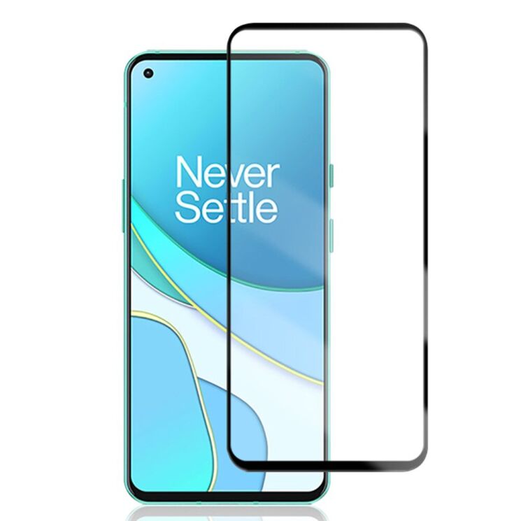 Защитное стекло MOCOLO Full Glue Cover для OnePlus 8T - Black: фото 1 из 7