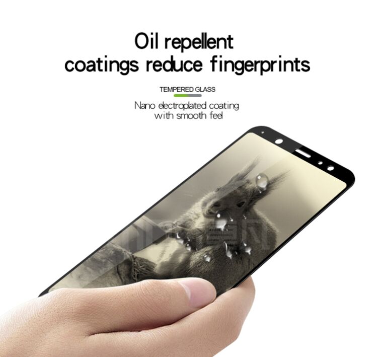 Защитное стекло MOFI 9H Full Cover Glass для Samsung Galaxy A6+ 2018 (A605): фото 8 из 10