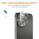 Защитное стекло на камеру AMORUS Lens Protector для Apple iPhone 15 Pro Max - Black (329280B). Фото 3 из 7