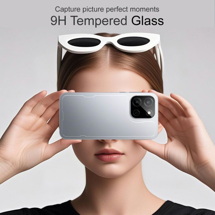 Захисне скло на камеру IMAK Black Glass Lens для OnePlus Nord 6 - Black: фото 3 з 7