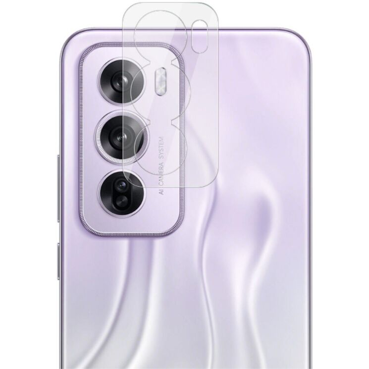 Защитное стекло на камеру IMAK Integrated Lens Protector для OPPO Reno 12 Pro: фото 1 из 10