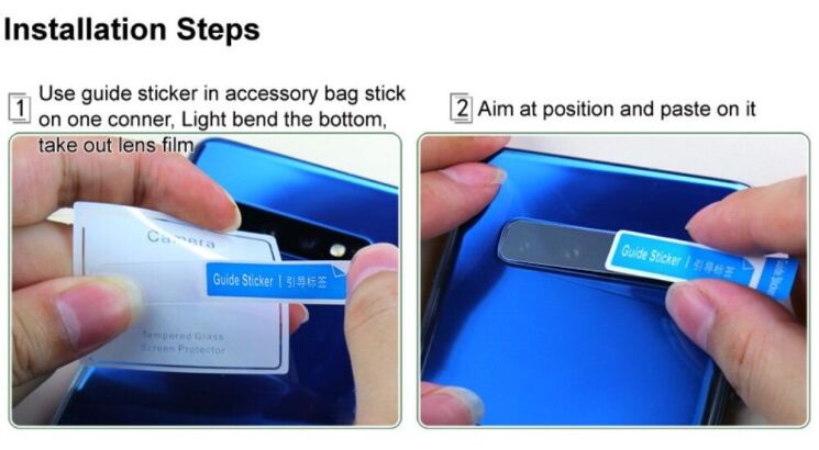 Защитное стекло на камеру IMAK Integrated Lens Protector для Xiaomi Redmi Note 12: фото 10 из 12