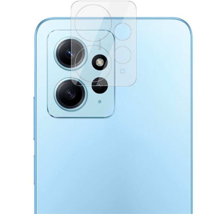 Защитное стекло на камеру IMAK Integrated Lens Protector для Xiaomi Redmi Note 12: фото 3 из 12
