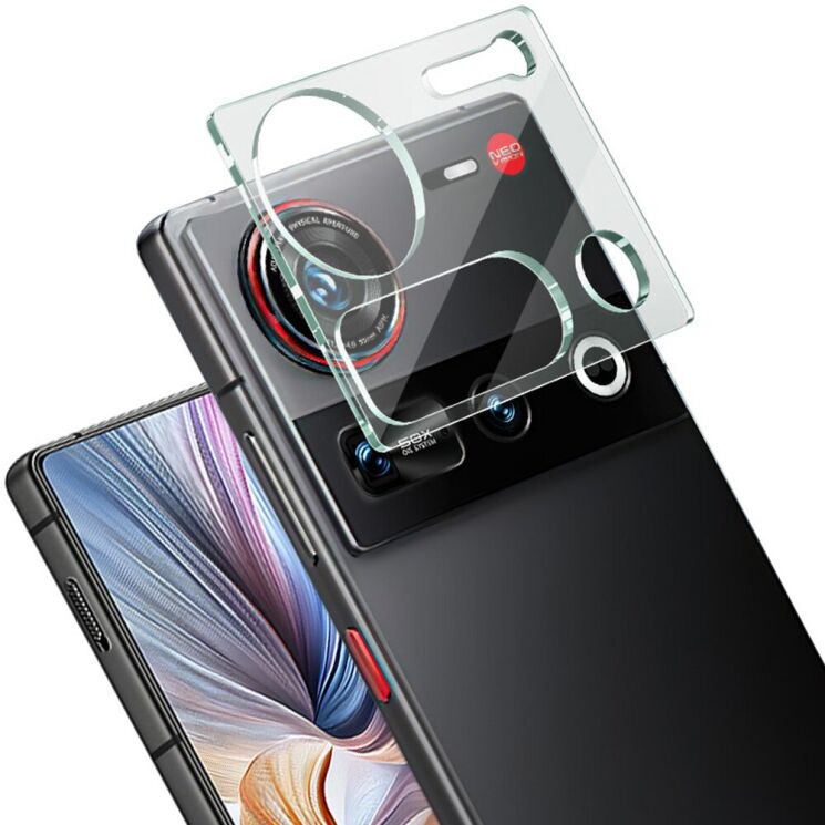Защитное стекло на камеру IMAK Integrated Lens Protector для ZTE Nubia Z70 Ultra: фото 2 из 8
