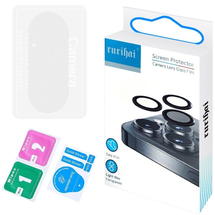 Защитное стекло на камеру RURIHAI Camera Lens Protector для Google Pixel 10: фото 6 из 6