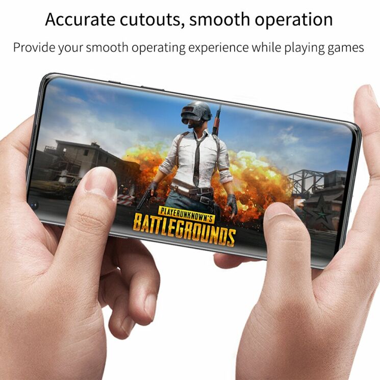 Захисне скло NILLKIN 3D DS+MAX для OnePlus 8 - Black: фото 17 з 22