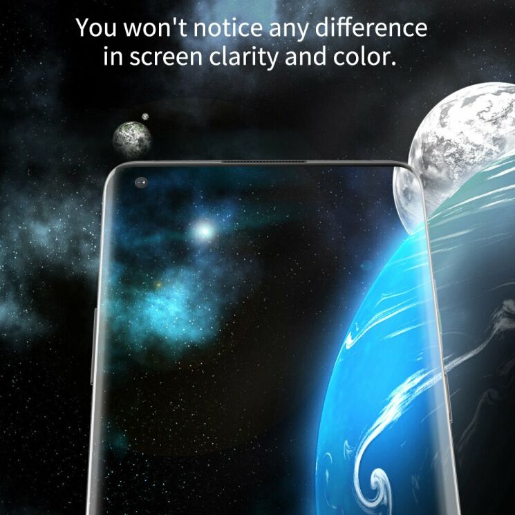 Захисне скло NILLKIN 3D DS+MAX для OnePlus 8 - Black: фото 14 з 22