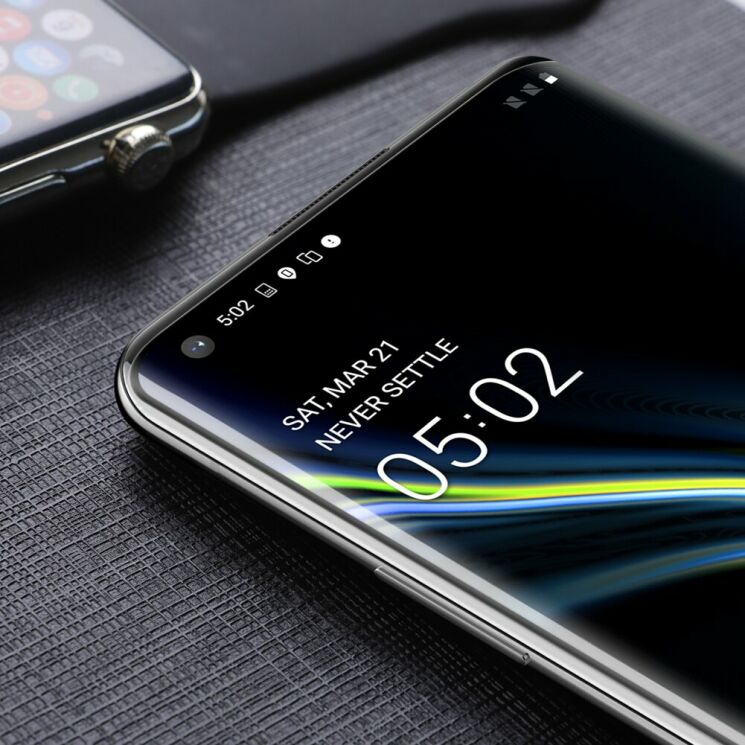 Захисне скло NILLKIN 3D DS+MAX для OnePlus 8 - Black: фото 18 з 22