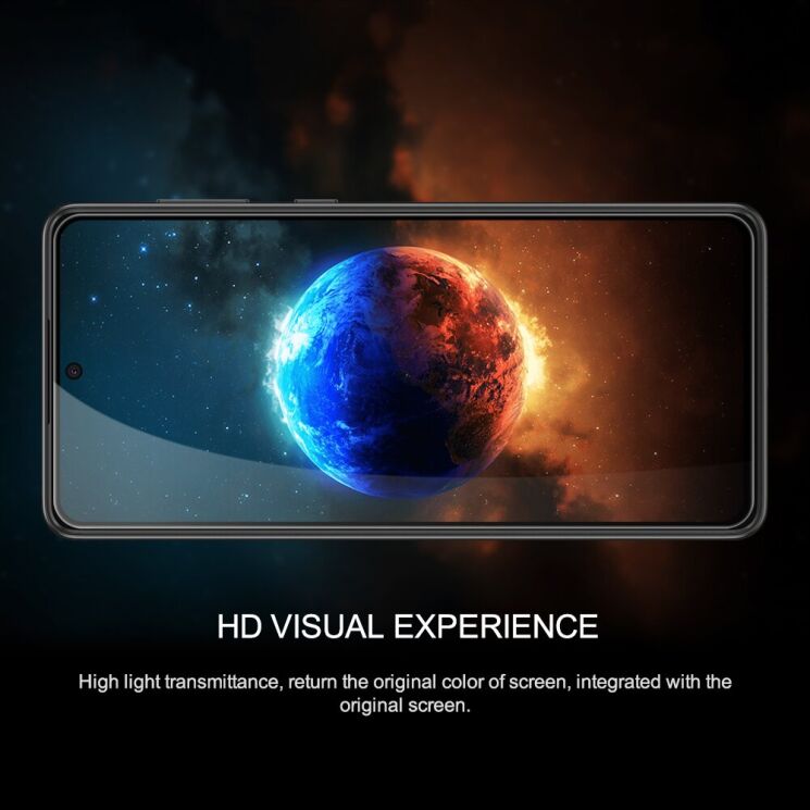 Защитное стекло NILLKIN Amazing CP+ PRO для Samsung Galaxy A73 - Black: фото 6 из 17