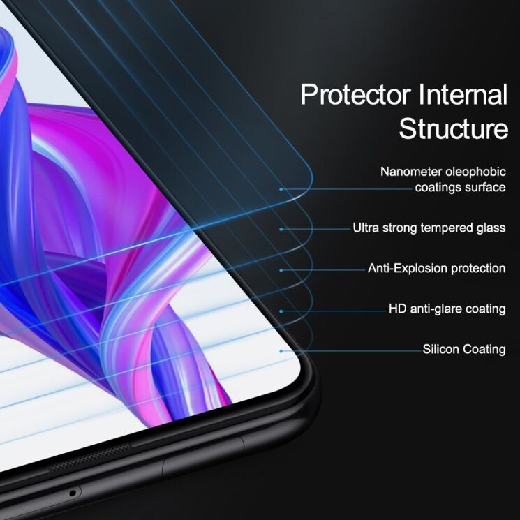 Защитное стекло NILLKIN Amazing H+ Pro для Huawei P Smart Pro / Honor 9X (Китайская версия) / Honor 9X Pro: фото 15 из 17