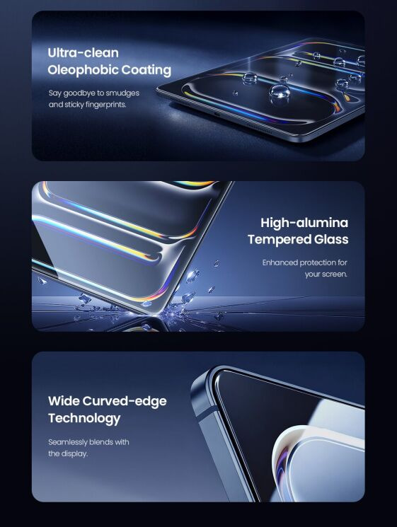 Защитное стекло NILLKIN Amazing H+ Pro (FT) для iPad Pro 13 M5/M4 (2025/2024) / Air 13 M4/M3/M2 (2026/2025/2024): фото 8 из 22