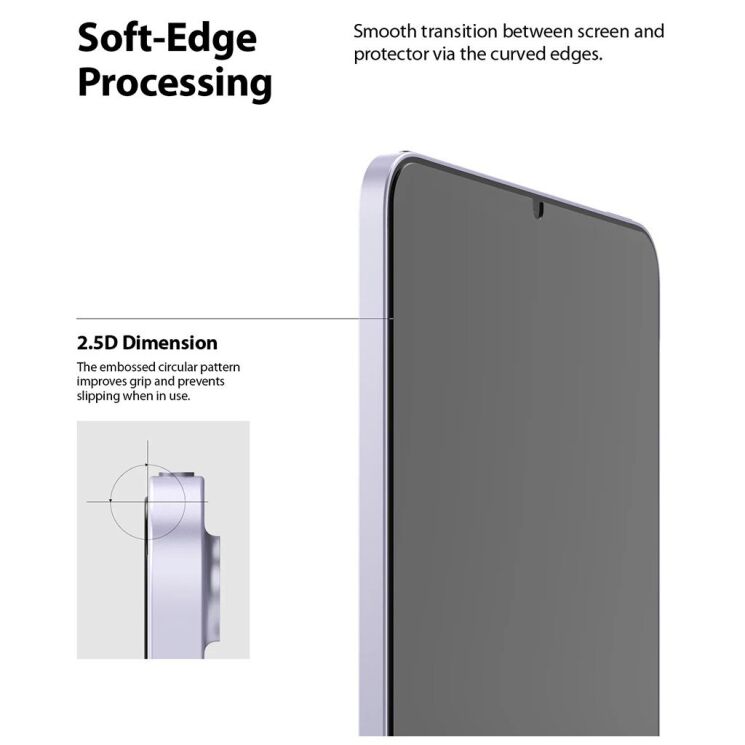 Защитное стекло Ringke Tempered Glass (FT) для iPad mini 6 / 7 (2021/2024) 8809818849830: фото 3 из 7
