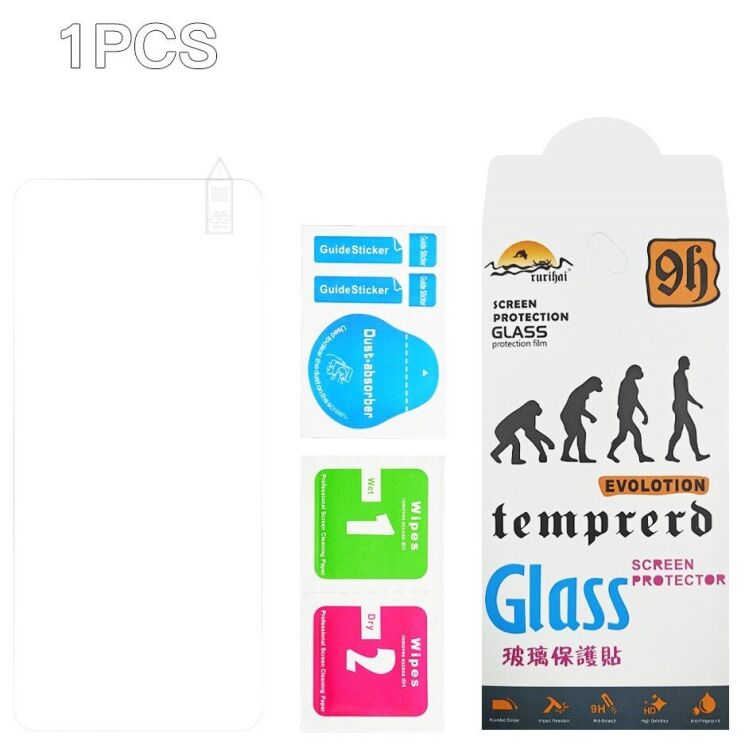 Захисне скло RURIHAI Clear Glass для Motorola Moto G56: фото 7 з 7