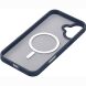 Защитный чехол 2Е Soft Touch MagSafe для iPhone 16 Plus - Dark Blue (420103DB). Фото 4 из 4