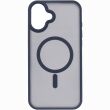 Защитный чехол 2Е Soft Touch MagSafe для iPhone 16 Plus - Dark Blue (420103DB)