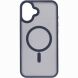 Защитный чехол 2Е Soft Touch MagSafe для iPhone 16 Plus - Dark Blue (420103DB). Фото 1 из 4