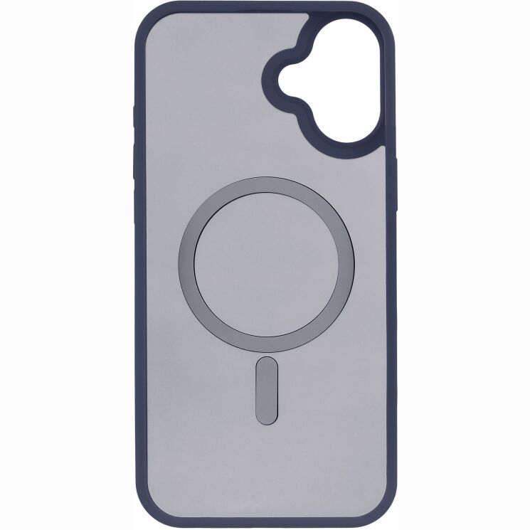 Защитный чехол 2Е Soft Touch MagSafe для iPhone 16 Plus - Dark Blue: фото 2 из 4