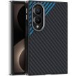 Защитный чехол ABEEL Carbon Fiber Case для Samsung Galaxy Fold 8 - Black / Blue (424553BL)