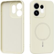 Защитный чехол ABEEL Lyra Skin with MagSafe для OPPO Reno 16 - Beige: фото 1 из 6