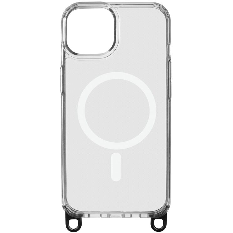 Защитный чехол ArmorStandart Crossbody Air MagSafe для Apple iPhone 15 - Clear: фото 1 из 2