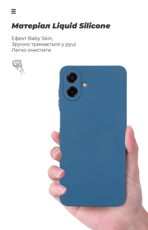 Захисний чохол ArmorStandart ICON Case для Samsung Galaxy A07 (A075) - Black: фото 7 з 8