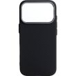 Захисний чохол ArmorStandart LikeCarbon2 MagCase для iPhone 17 Pro - Kevlar Black (403221B)