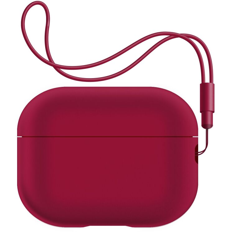 Защитный чехол ArmorStandart Silicone Case для Apple AirPods Pro 2 - Wine Red: фото 1 из 2