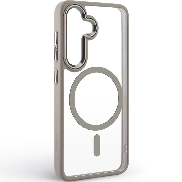 Защитный чехол ArmorStandart Unit MagSafe для Samsung Galaxy S25 (S931) - Titanium Grey: фото 2 из 14