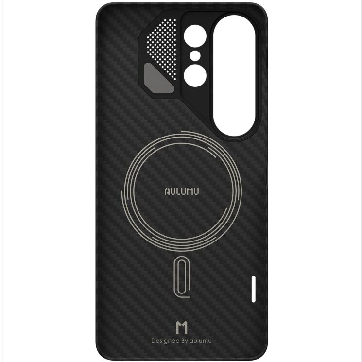 Защитный чехол AULUMU Ultra-Slim Aramid Fiber Case для Samsung Galaxy S26 Ultra (S948) - Black: фото 4 из 11