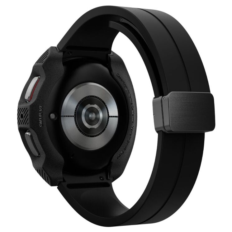 Захисний чохол Caseology Vault (FW) by Spigen для Samsung Galaxy Watch 5 Pro (45mm) - Matte Black: фото 7 з 15
